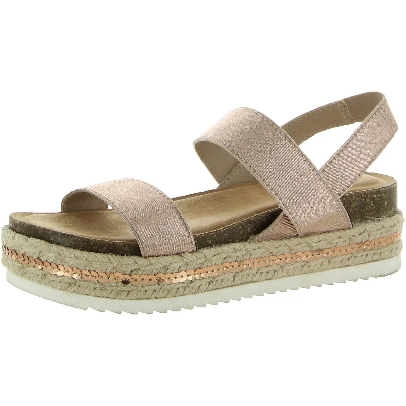 Arizona Jeans Co.  Girls Sunset Footbed Slingback Espadrilles