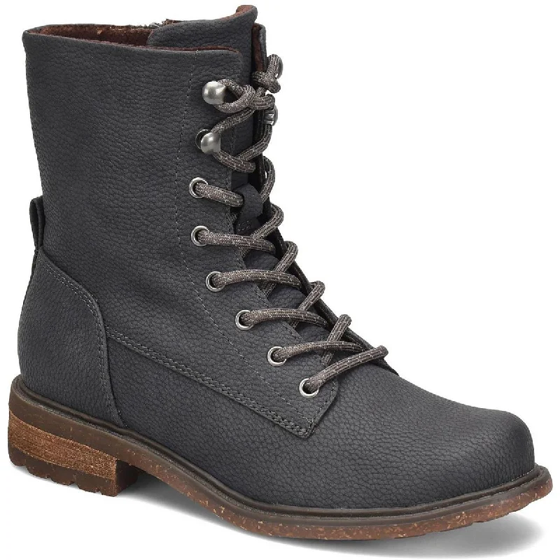 B.O.C. Womens Carter Lug Sole Mid Calf Combat & Lace-up Boots