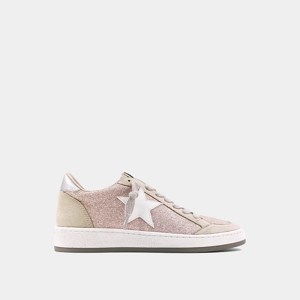 Champagne Glitter Paz Sneaker