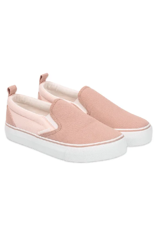 Colour Block Slip-On Sneaker _ 150955 _ Pink