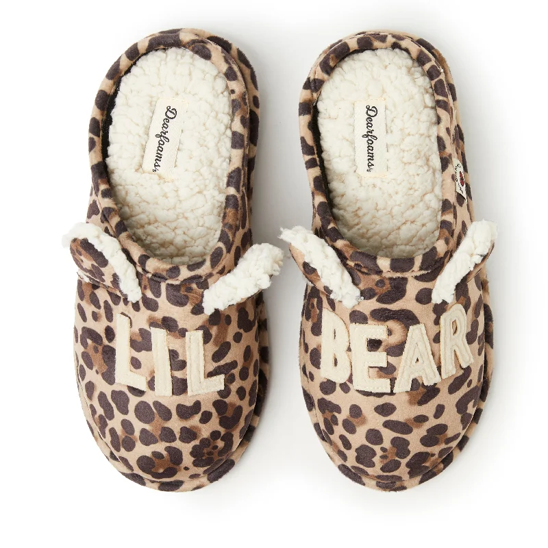 Dearfoams Women's Lil Bear Clog