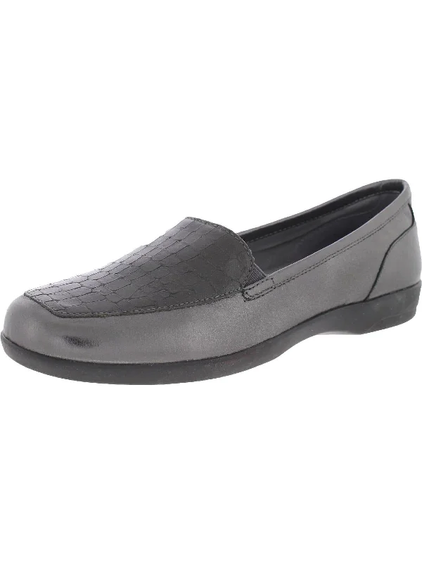 Devitt 10 Womens Leather Slip On Loafers