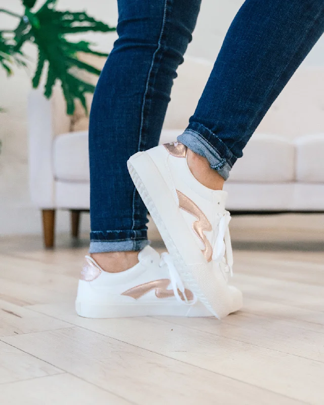 Blowfish Vice Sneaker - Rose Gold FINAL SALE