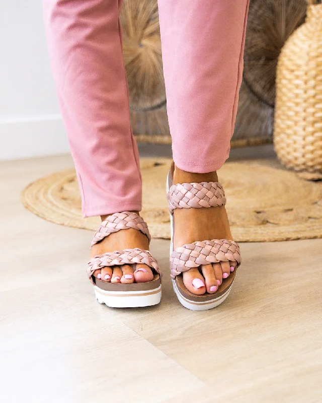 Very G Braidon Sandal - Blush FINAL SALE