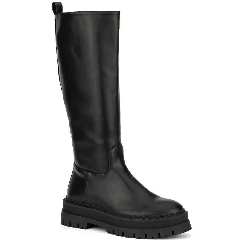 New York & Company Womens Viv Boot Tall Platform Knee-High Boots