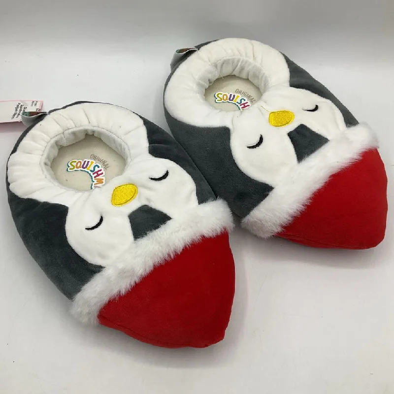 Size 13-1: Squishmallow Penguin Slippers