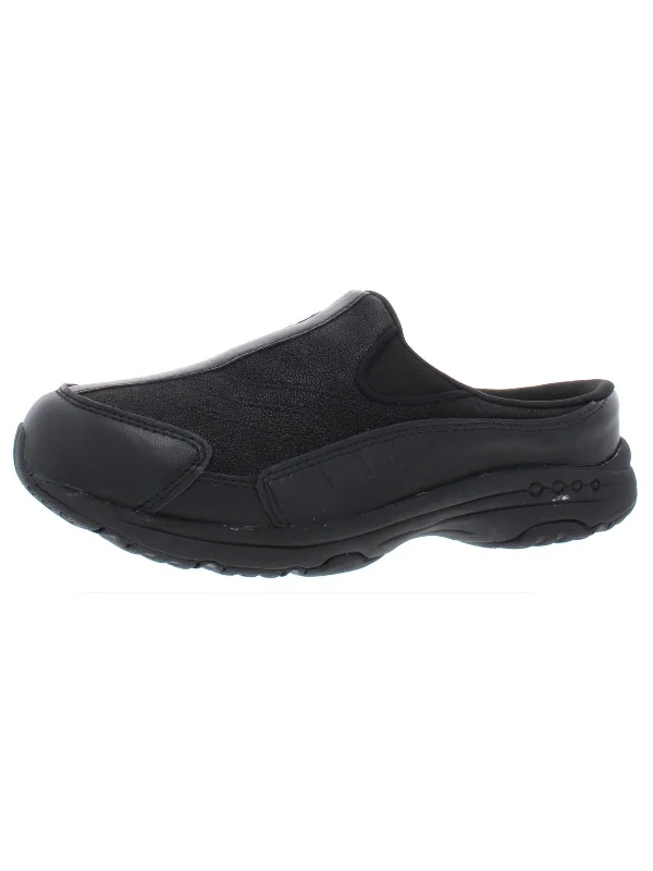 Travel Time 234 Womens Leather Comfort Insole Clogs