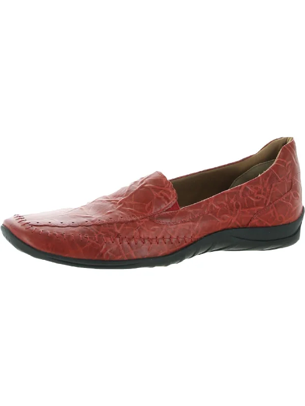 Tyler Womens Leather Comfort Insole Loafers