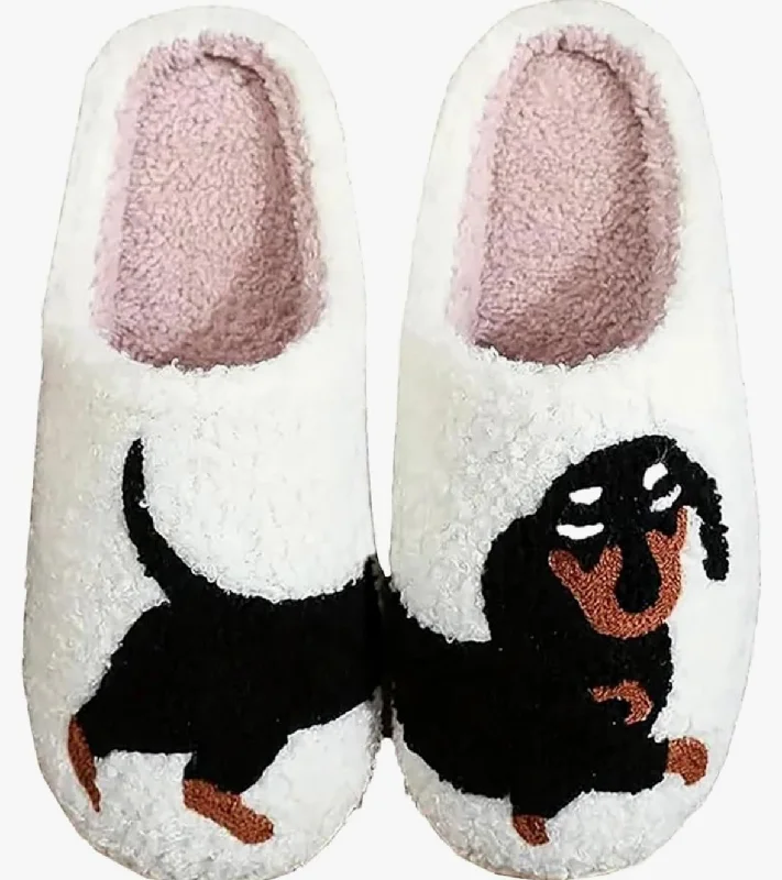 Wiener Dog (Dachshund) Slippers