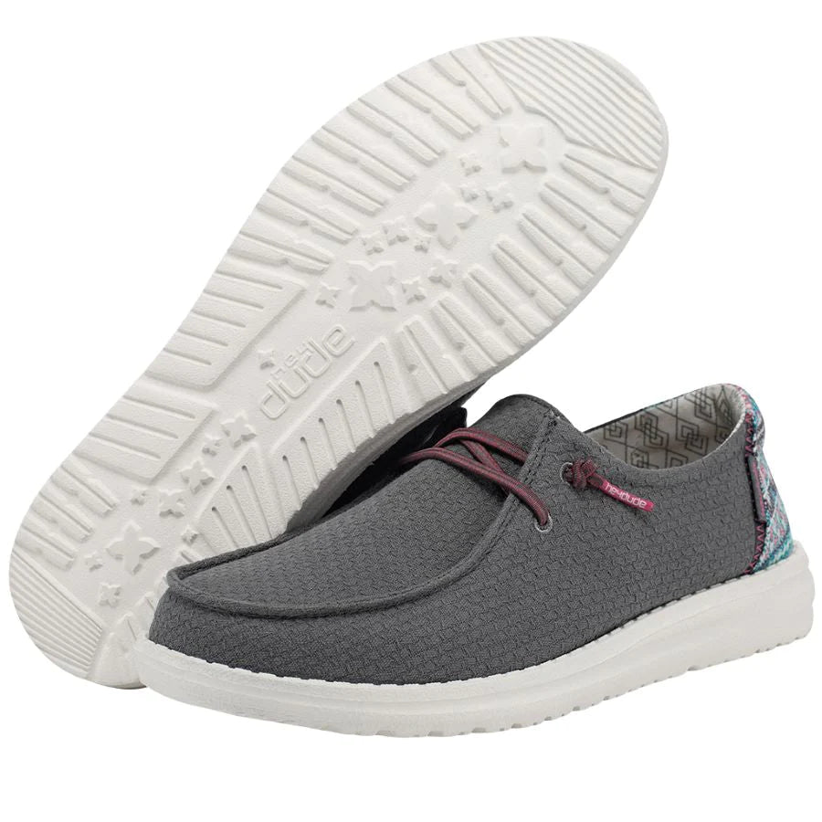 Hey Dude Wendy Aztec Grey