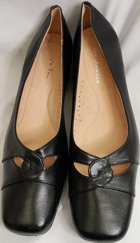 2.25" Elizabeth -- Women's Leather Pump -- Black