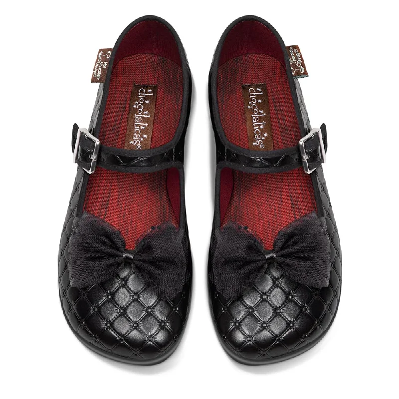 Chocolaticas® Coffin Women's Mary Jane Flat Shoes